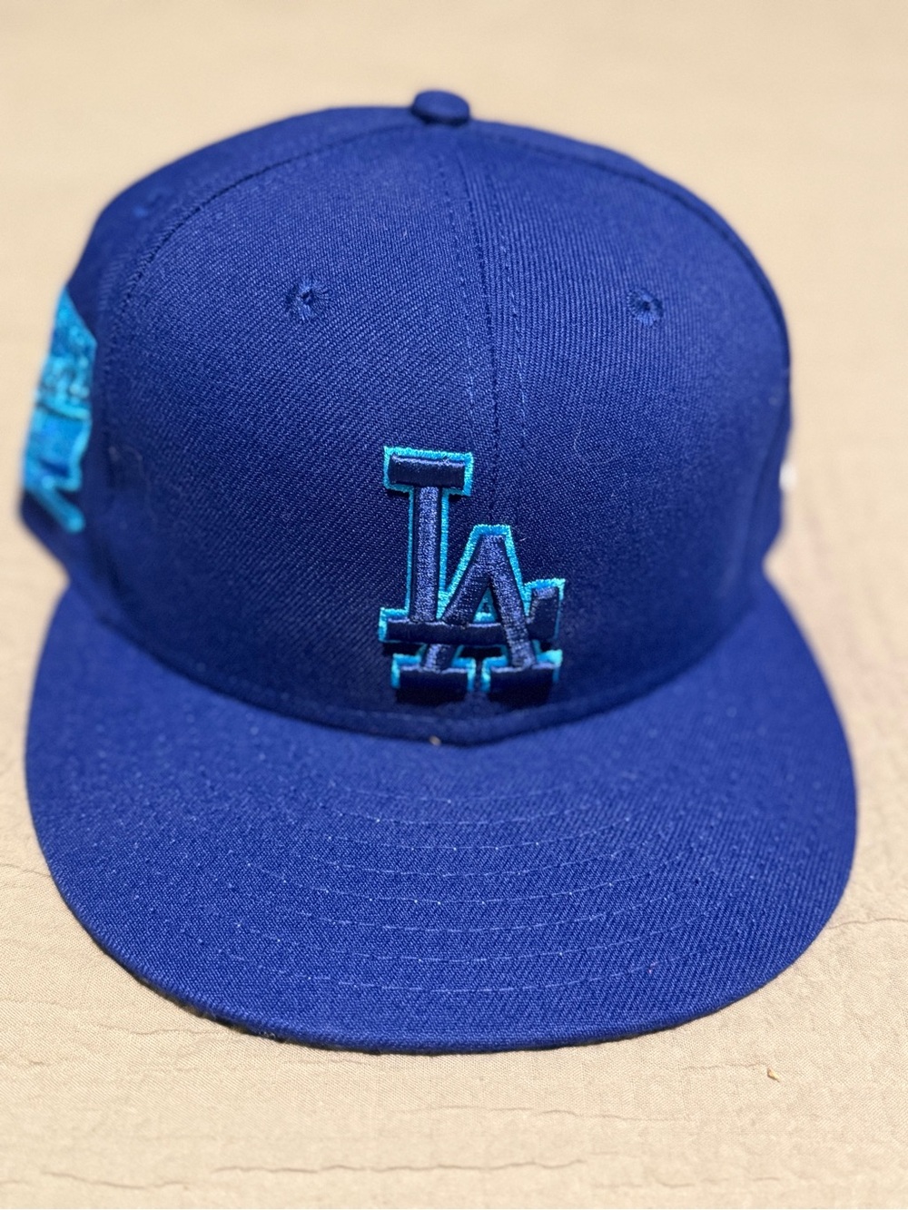 Los Angeles Dodgers Blue Father’s Day Hat 7 1/4 brand new